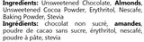 HoldTheCarbs keto brownie mix ingredients